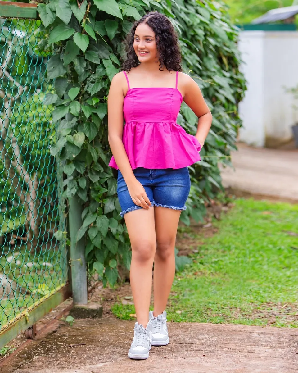 Beyond the Garden Wall Peplum Top — view 4