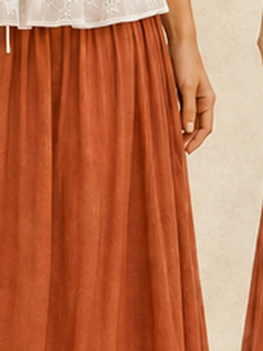 Celestial Bloom Pleated Maxi — view 2
