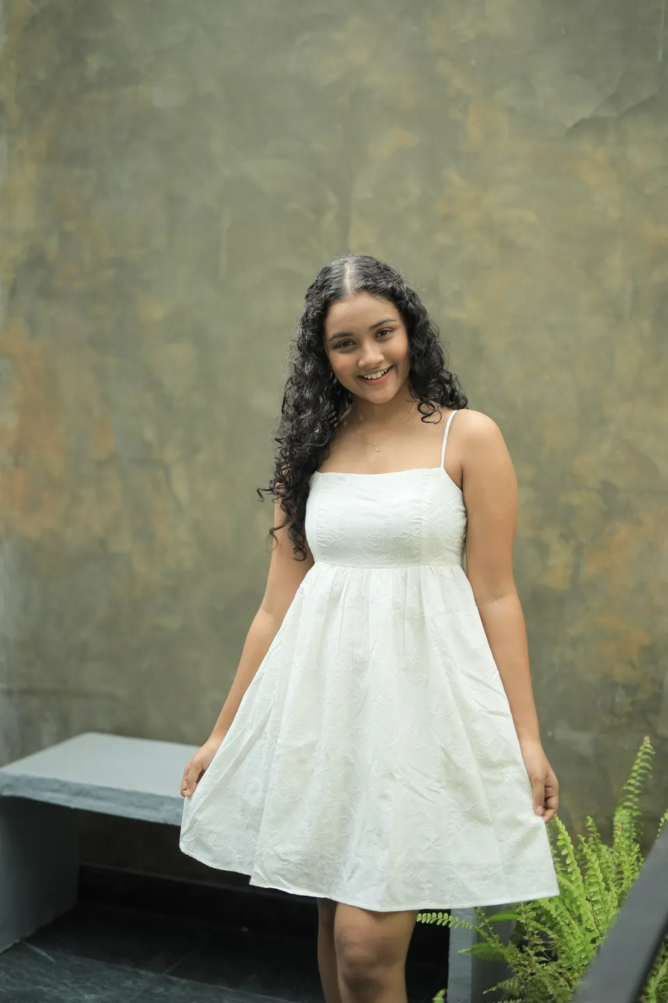 Sweet Breeze Embroidered Sundress